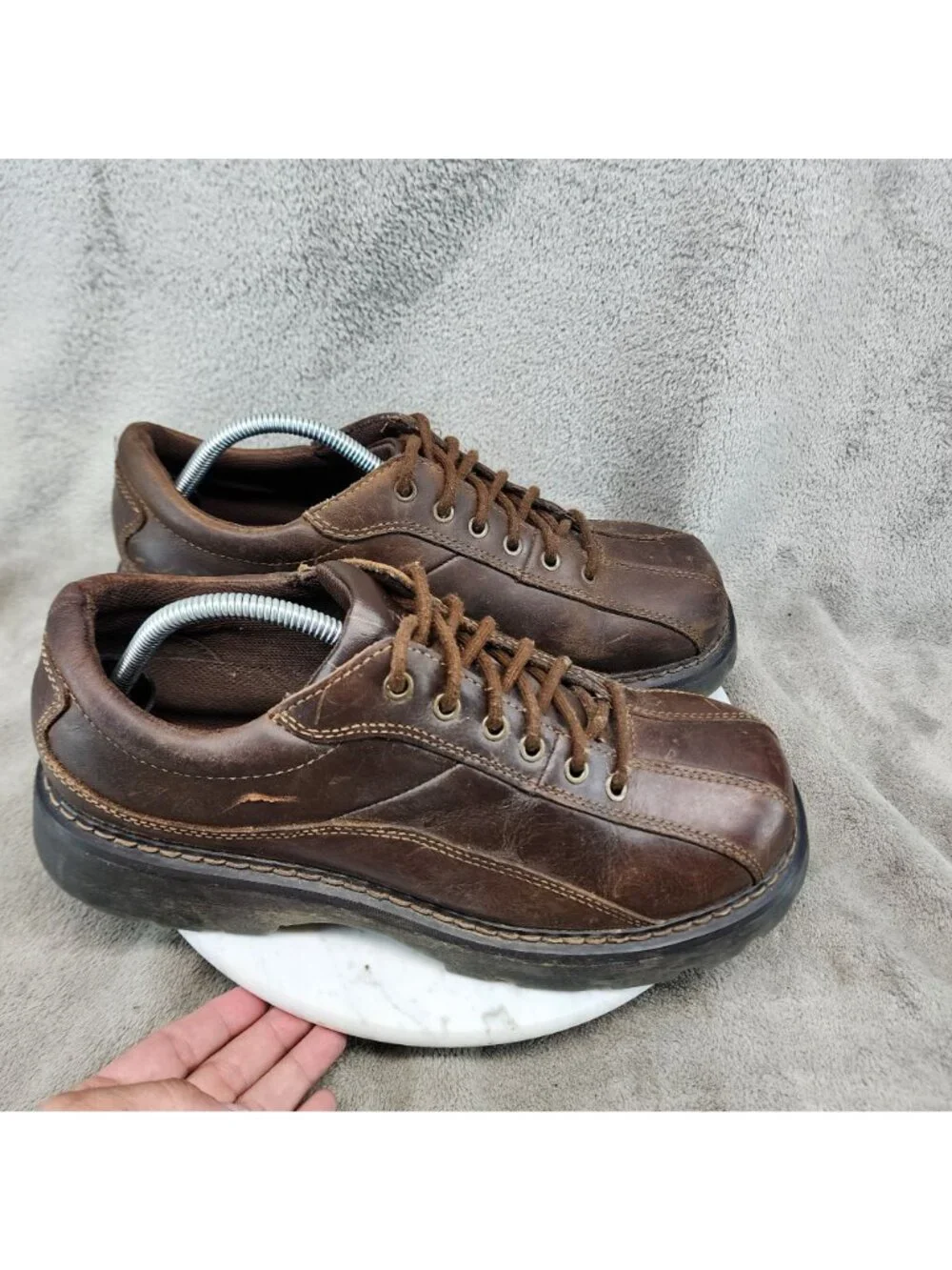 Urban Pipeline Shoes Mens Size 11 Brown Leather Derby *Read*